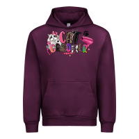 Mauve Wine cat groomer Urban Hoodie - Zillion Design Studio