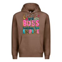 Chestnut just a girl boss building her empire Premium Hoodie - texasbilliewilder