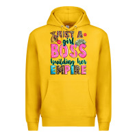 Lemon just a girl boss building her empire Premium Hoodie - texasbilliewilder