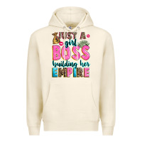 Tofu just a girl boss building her empire Premium Hoodie - texasbilliewilder