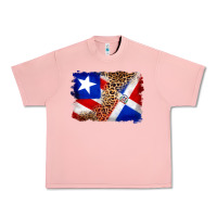 Salmon puerto rico and dominican republic flag Urban Heavy Tee - Artiststas
