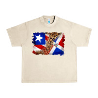 Sandshell puerto rico and dominican republic flag Urban Heavy Tee - Artiststas