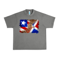 Tornado puerto rico and dominican republic flag Urban Heavy Tee - Artiststas