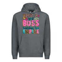 Rock just a girl boss building her empire Premium Hoodie - texasbilliewilder