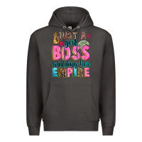 Smoke just a girl boss building her empire Premium Hoodie - texasbilliewilder