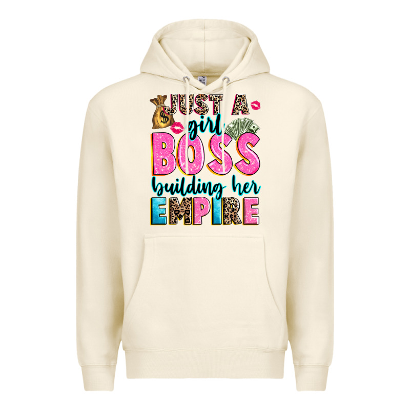 Just A Girl Boss Building Her Empire Premium Hoodie by texasbilliewilder | Teevron