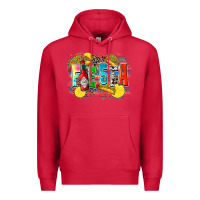 Cardinal taco fiesta Premium Hoodie - Zillion Design Studio