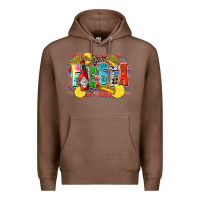 Chestnut taco fiesta Premium Hoodie - Zillion Design Studio