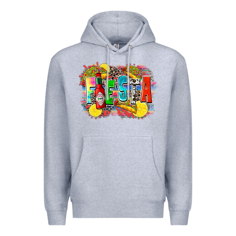 Taco Fiesta Premium Hoodie by Zillion Design Studio | Teevron