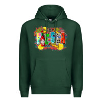 Sports Green taco fiesta Premium Hoodie - Zillion Design Studio