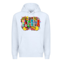 White taco fiesta Premium Hoodie - Zillion Design Studio