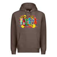 Coffee taco fiesta Premium Hoodie - Zillion Design Studio