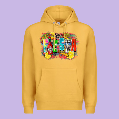 Taco Fiesta Premium Hoodie Designed By Zillion Design Studio