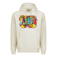 Oatmeal Heather taco fiesta Premium Hoodie - Zillion Design Studio