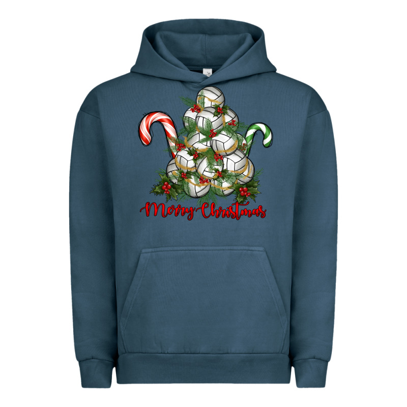 Merry Christmas Volleyball Urban Hoodie by RanaPortraitStore | Teevron