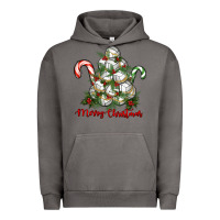 Pigment Tornado Merry Christmas Volleyball Urban Hoodie - RanaPortraitStore