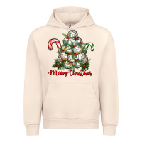 Sandshell Merry Christmas Volleyball Urban Hoodie - RanaPortraitStore