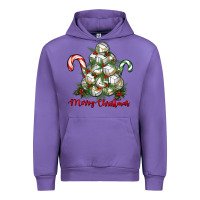 Tulip Merry Christmas Volleyball Urban Hoodie - RanaPortraitStore
