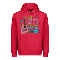 Cardinal just a girl who loves country music Premium Hoodie - texasbilliewilder