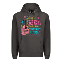 Smoke just a girl who loves country music Premium Hoodie - texasbilliewilder