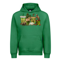 Emerald bear coffee cups Urban Hoodie - texasbilliewilder