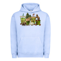 Pigment Grape Ice bear coffee cups Urban Hoodie - texasbilliewilder