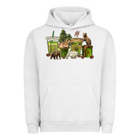 Pigment Lunar Rock bear coffee cups Urban Hoodie - texasbilliewilder