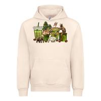 Sandshell bear coffee cups Urban Hoodie - texasbilliewilder