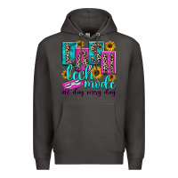 Smoke lash tech mode all day every day Premium Hoodie - texasbilliewilder