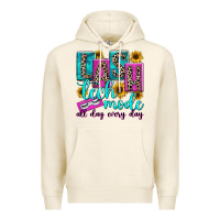 Tofu lash tech mode all day every day Premium Hoodie - texasbilliewilder