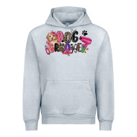 Heather Grey dog groomer Urban Hoodie - Zillion Design Studio