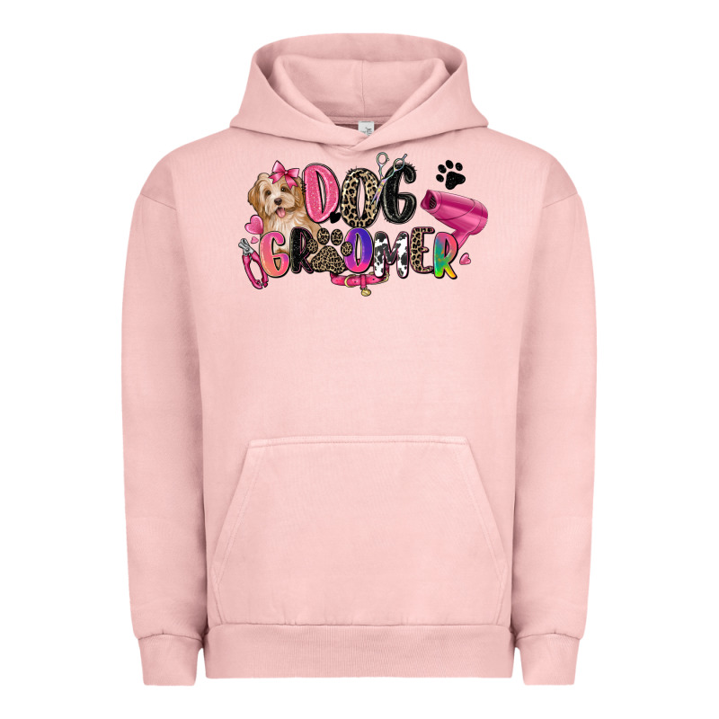 Dog Groomer Urban Hoodie by Zillion Design Studio | Teevron