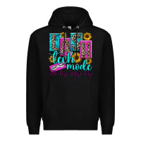 Black lash tech mode all day every day Premium Hoodie - texasbilliewilder
