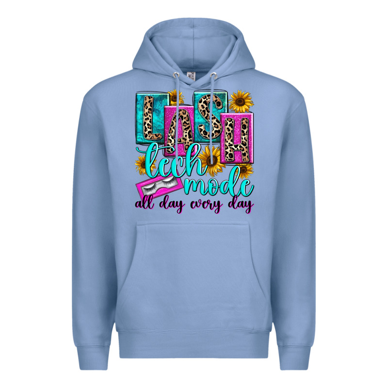 Lash Tech Mode All Day Every Day Premium Hoodie by texasbilliewilder | Teevron