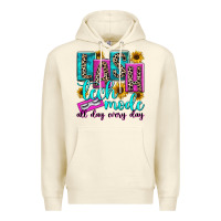 Sandshell lash tech mode all day every day Premium Hoodie - texasbilliewilder