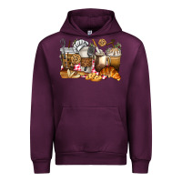 Mauve Wine bakery coffee cups Urban Hoodie - texasbilliewilder