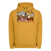Pigment Peanut Butter bakery coffee cups Urban Hoodie - texasbilliewilder