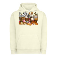 Pigment Pistachio bakery coffee cups Urban Hoodie - texasbilliewilder