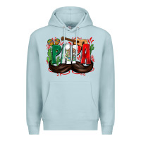 Blue Mist papa mexico Premium Hoodie - Zillion Design Studio