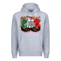 Heather Grey papa mexico Premium Hoodie - Zillion Design Studio