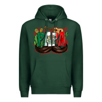 Sports Green papa mexico Premium Hoodie - Zillion Design Studio
