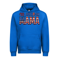 Cobalt all american mama zillion Urban Hoodie - Zillion Design Studio