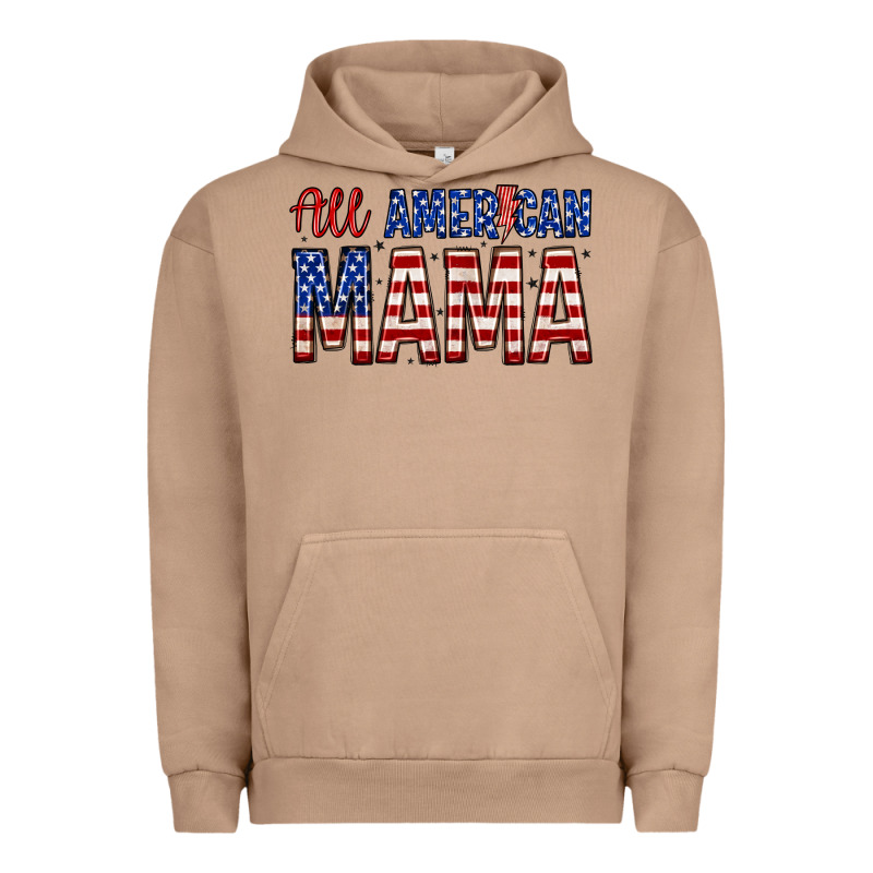 All American Mama Zillion Urban Hoodie by Zillion Design Studio | Teevron