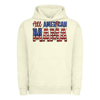 Pigment Pistachio all american mama zillion Urban Hoodie - Zillion Design Studio