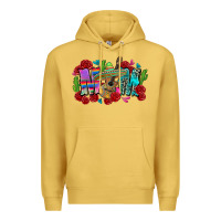 Antique Gold mom mexico Premium Hoodie - Zillion Design Studio