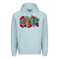 Blue Mist mom mexico Premium Hoodie - Zillion Design Studio
