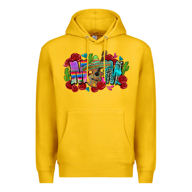 Mom Mexico Premium Hoodie by Zillion Design Studio | Teevron