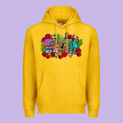 Mom Mexico Premium Hoodie Designed By Zillion Design Studio
