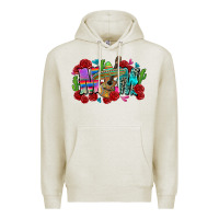 Oatmeal Heather mom mexico Premium Hoodie - Zillion Design Studio