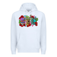 White mom mexico Premium Hoodie - Zillion Design Studio